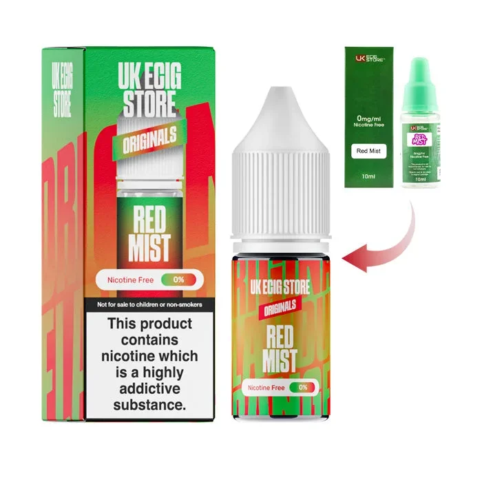 UK ECIG STORE – Red Mist E-Liquid