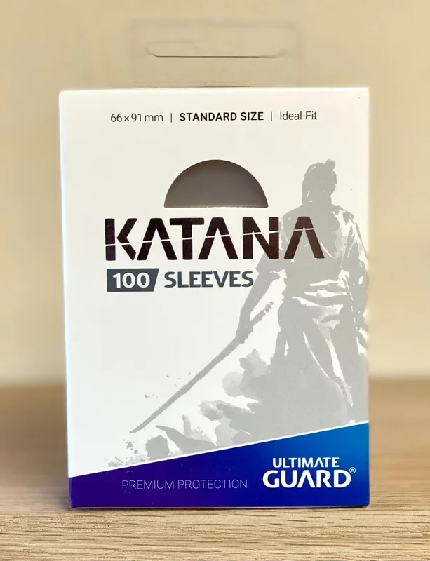 Ultimate Guard – Katana Sleeves – Transparent 100 CT