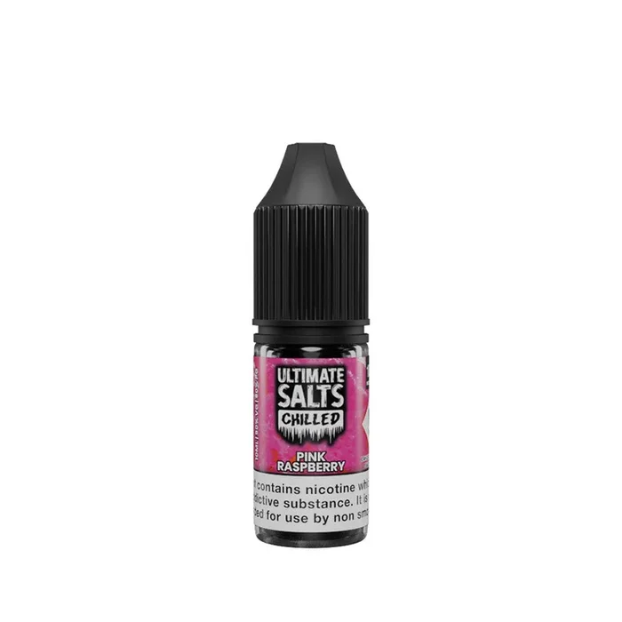 Ultimate Salts Chilled Pink Raspberry Nic Salt E-Liquid 10ml