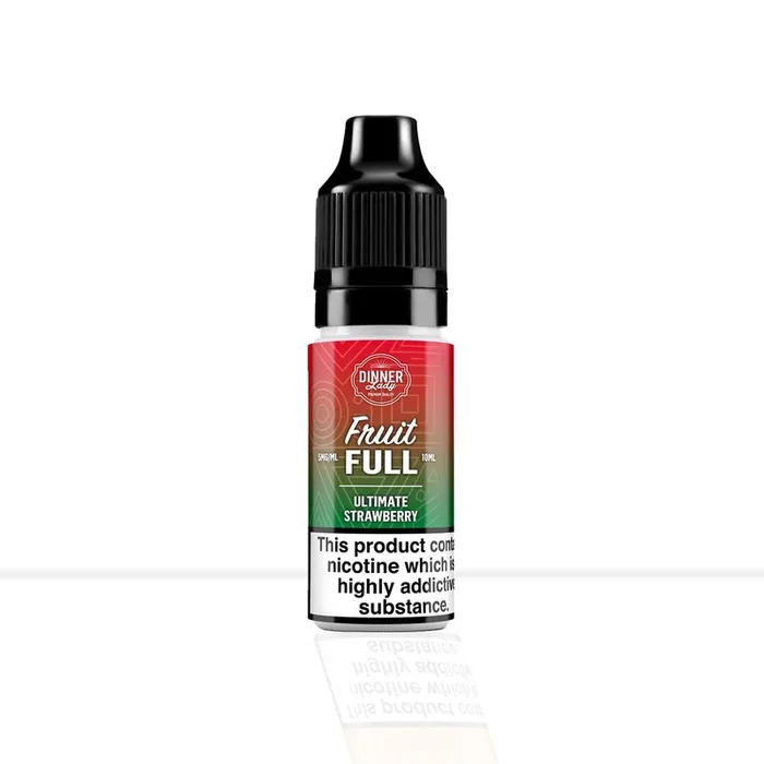 Ultimate Strawberry Nic Salt E-Liquid Dinner Lady Fruit Full Bar Salts