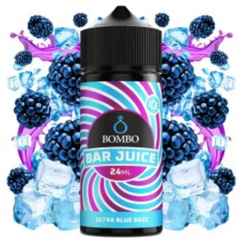 Ultra Blue Razz Ice 24ml (Longfill) (Bombo Bar Juice)