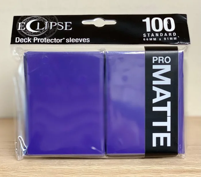 Ultra-PRO Eclipse: Deck Protector Sleeves – Royal Purple Matte