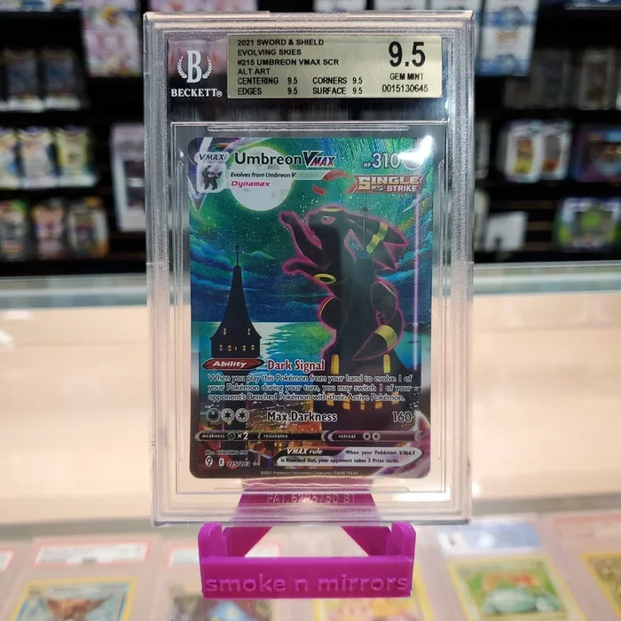 Umbreon VMAX – Evolving Skies Holofoil: BGS 9.5