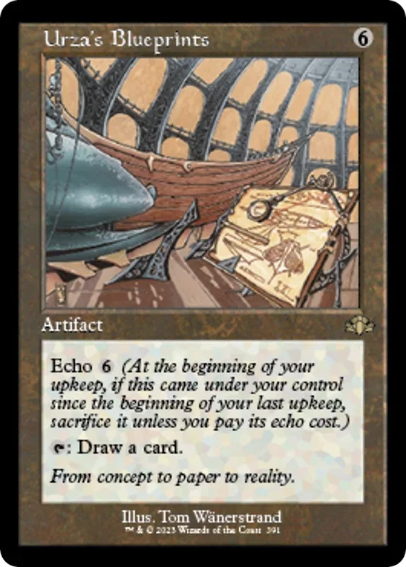 Urza’s Blueprints (Retro Frame) (391) (DMR)