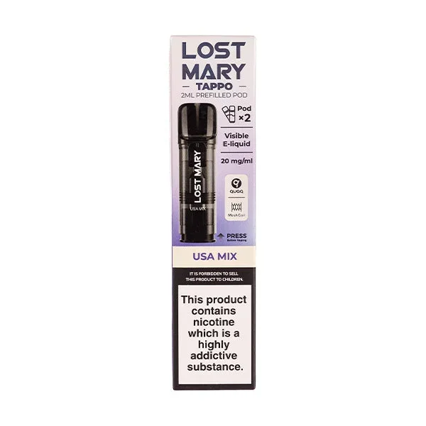 USA Mix Tappo Prefilled Pods by Lost Mary