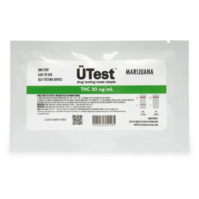 Ütest At Home Marijuana Drug Test