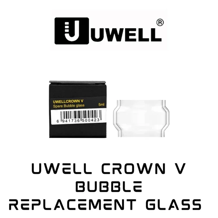 Uwell_Crown 5_Replacement_Bubble Glass