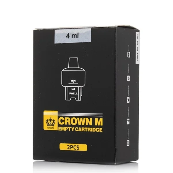 Uwell_Crown M_Empty Pod Replacement_(2 Pack)_