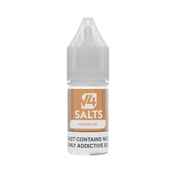 V4 Vapour Mango Ice 10ml Nic Salt E-Liquid