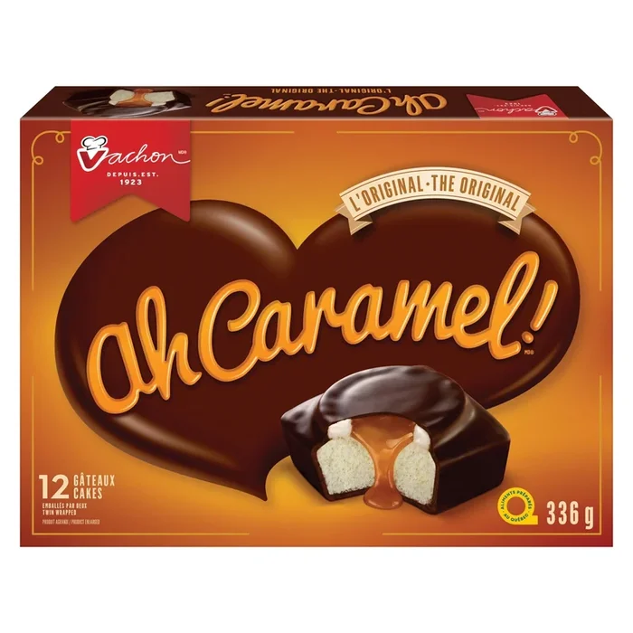 Vachon Ah Caramel, 12-Pack