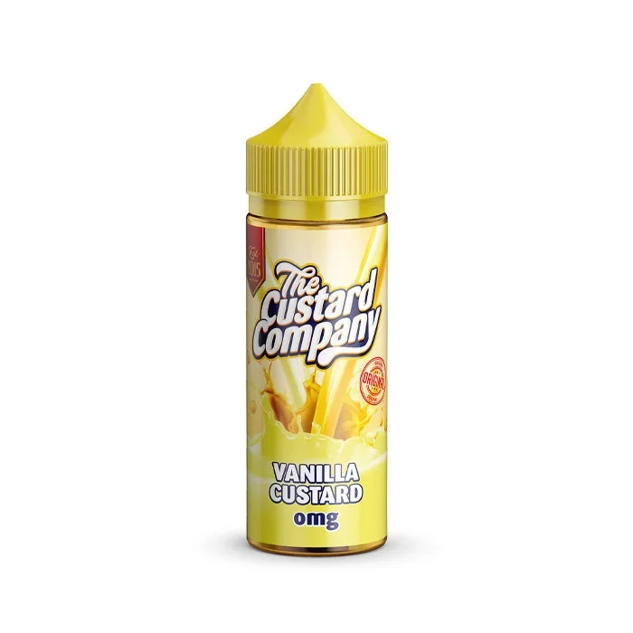 Vanilla Custard 100ml Shortfill E-Liquid by The Custard Company