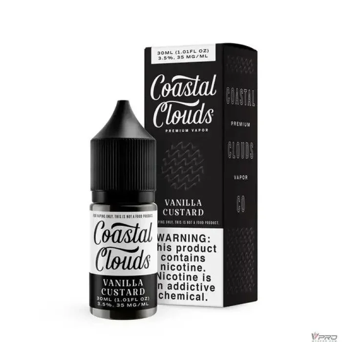 Vanilla Custard – Coastal Clouds Co. Salt 30mL