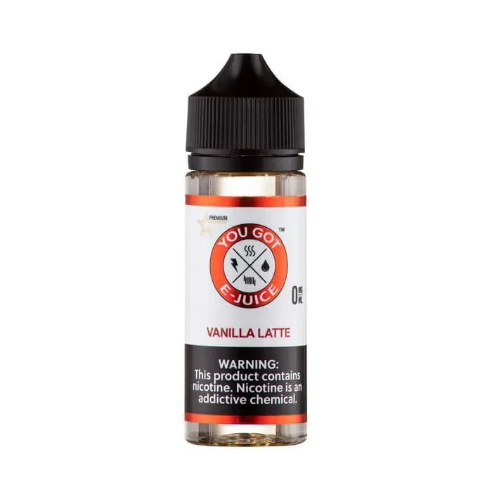 Vanilla Latte E-Liquid by You Got E-Juice