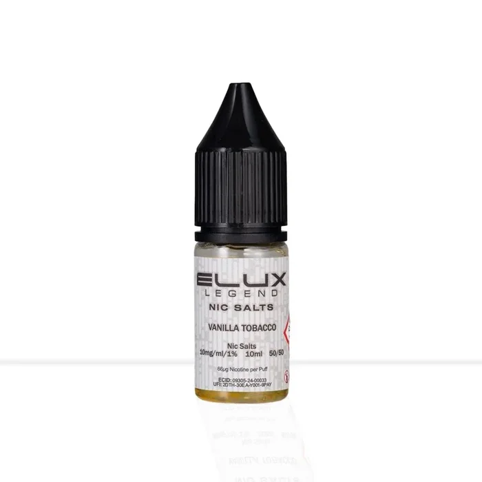 Vanilla Tobacco Nic Salt E-Liquid Elux Legend