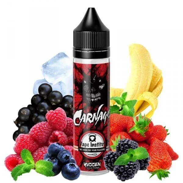 VAPE INSTITUT Carnage – E-liquido 50ml