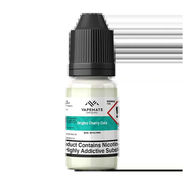 Vapemate Origins Cherry Cola 10ml