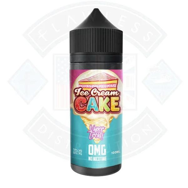 Vaper Treats – Ice Cream Cake 0mg 100ml Shortfill
