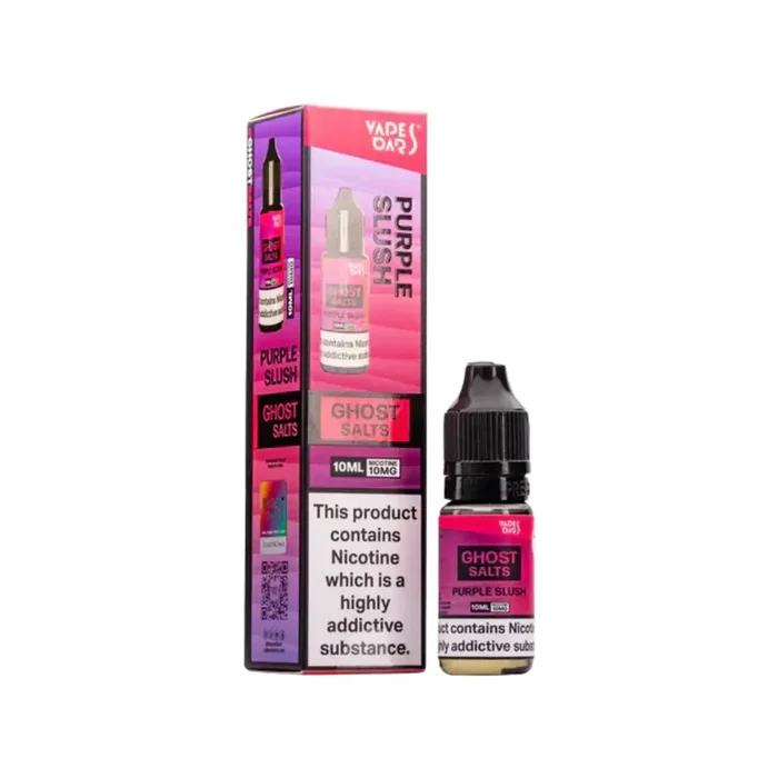 Vapes Bars Ghost Purple Slush 10ml Nic Salt E-liquid