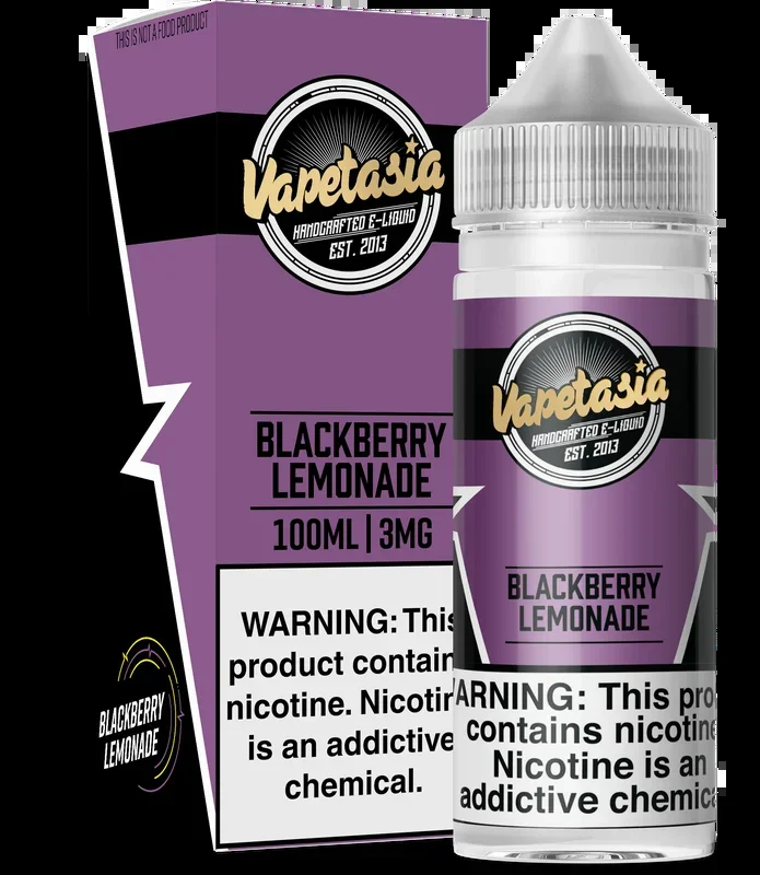 Vapetasia – Blackberry Lemonade – 100ML E-Liquid