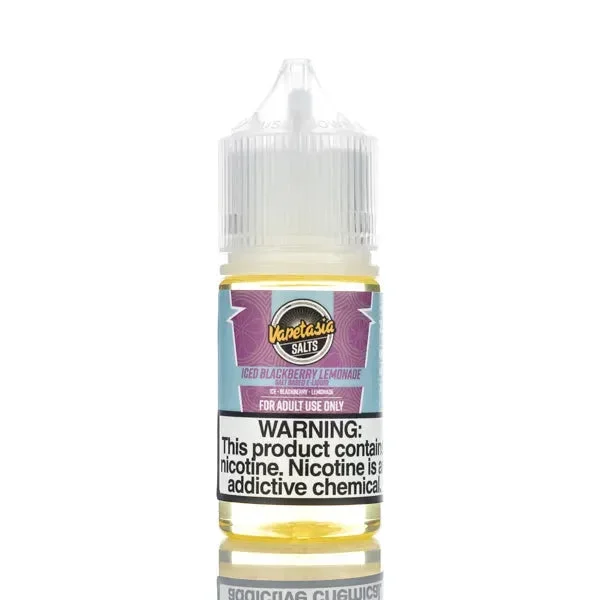 Vapetasia E-Juice Salts – ICED Blackberry Lemonade – 30ml