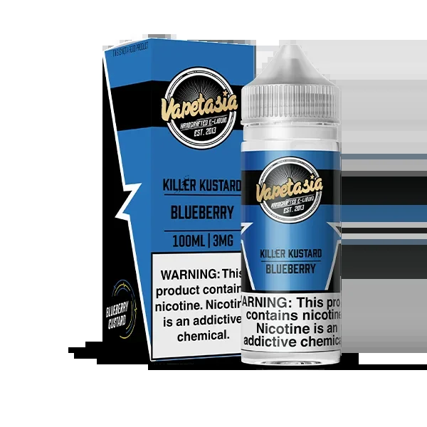 Vapetasia Killer Kustard Blueberry eJuice