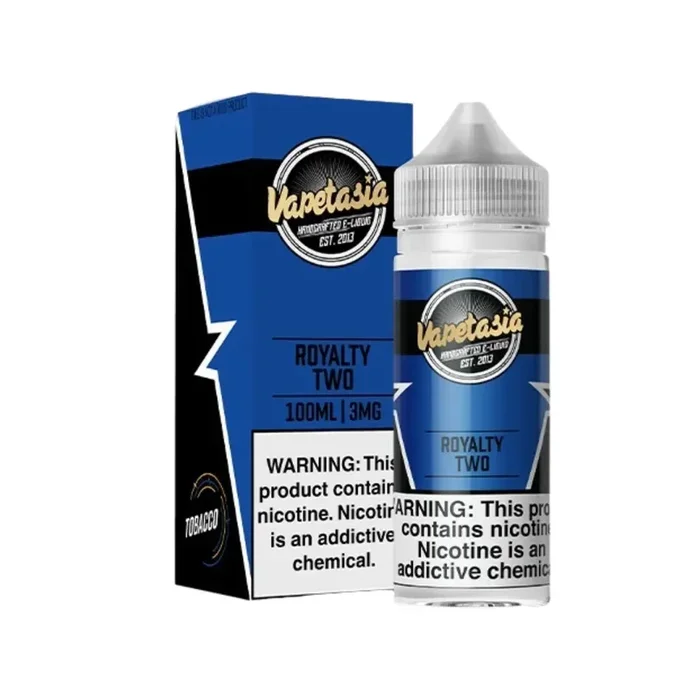 Vapetasia Royalty II 100ml Shortfill