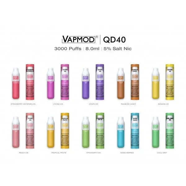 VapMod QD40 Fish Puff 3k Disposable