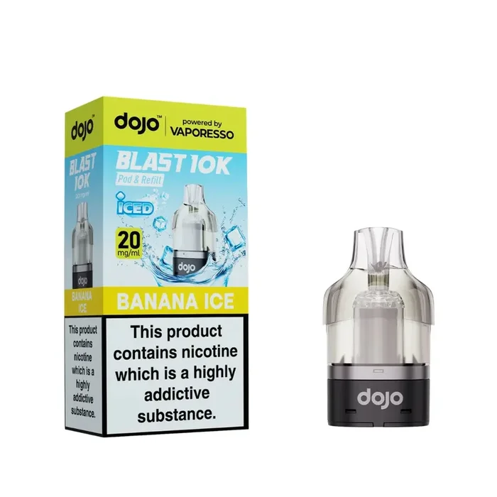 Vaporesso Dojo Blast 10K Banana Ice Prefilled Pods