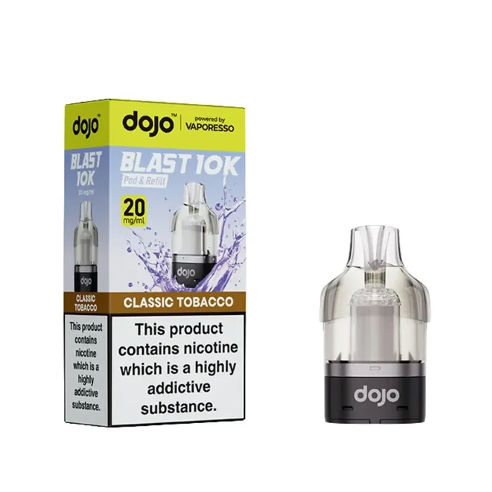 Vaporesso Dojo Blast 10K Classic Tobacco Prefilled Pods
