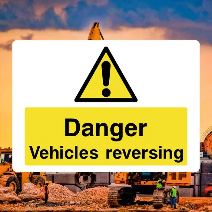 Vehicles Reversing Sign