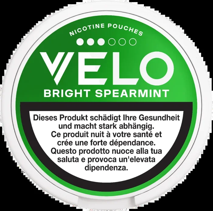 Velo Bright Spearmint 10mg