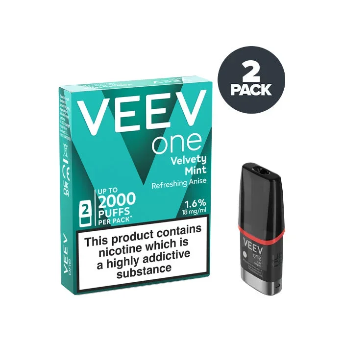 Velvety Mint Veev One Pre-filled Pods