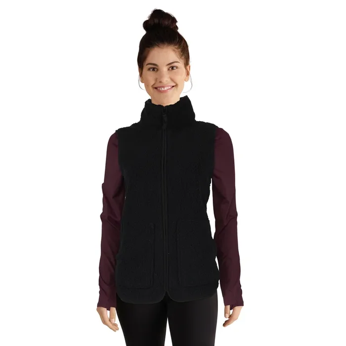 Veste en sherpa pour femmes