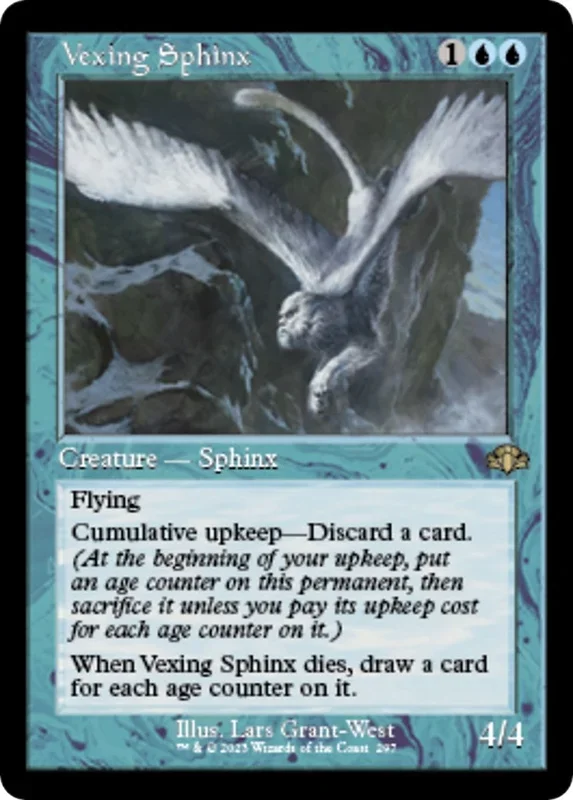 Vexing Sphinx (Retro Frame) (297) (DMR)