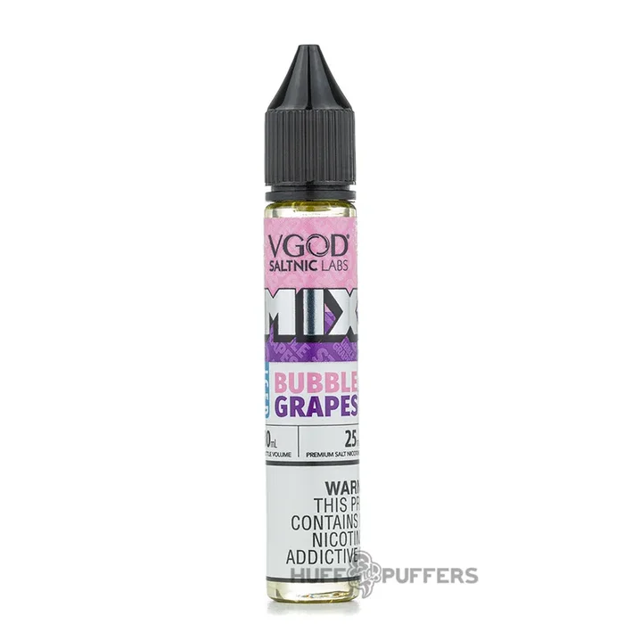VGOD SaltNic Mix – Iced Bubbles Grapes 30mL