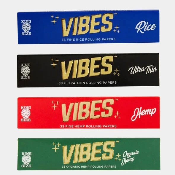 VIBES ROLLING PAPERS – KING SIZE SLIM