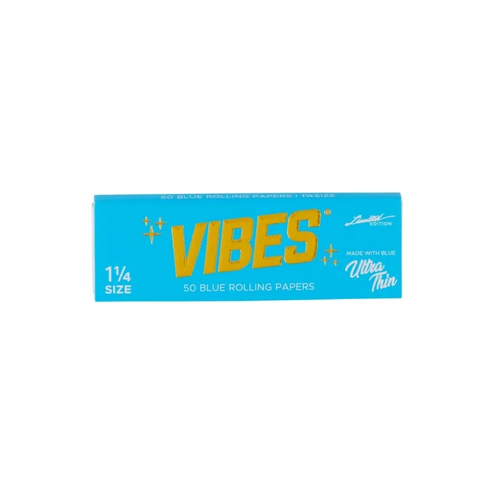 VIBES X COOKIES 1/4ULTRA THIN BLUE PAPERS