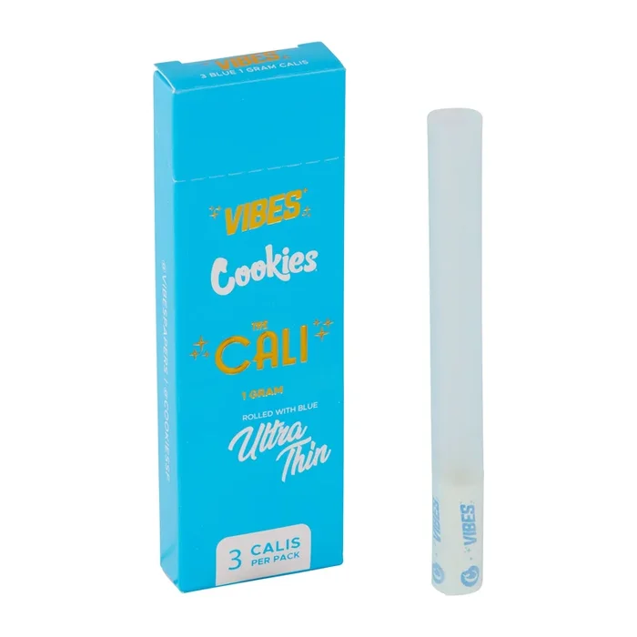 VIBES X COOKIES CONES ” THE CALI ” 1G BLUE ULTRA THIN