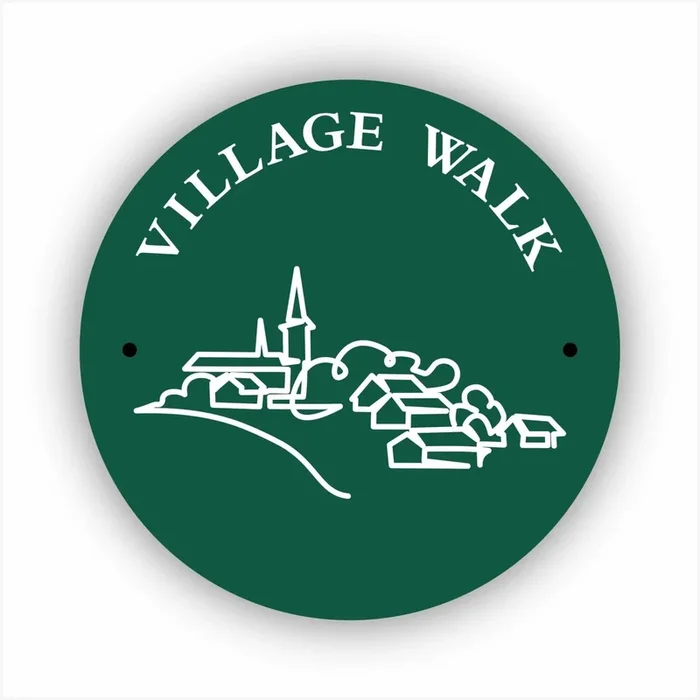 Village Walk Green Waymarker