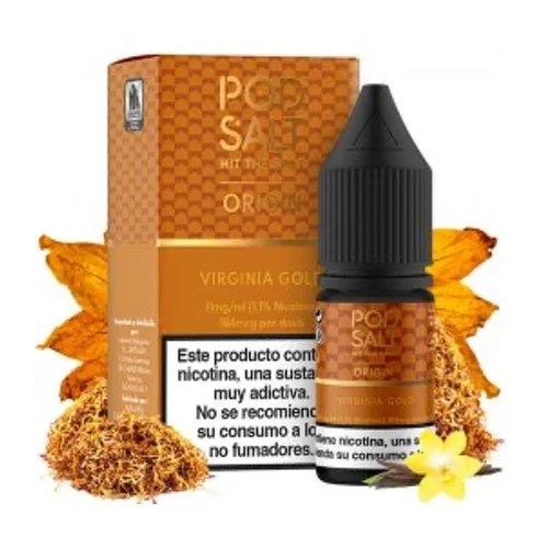 Virginia Gold 10ml (Nicotine Salts) (Pod Salt Origin)