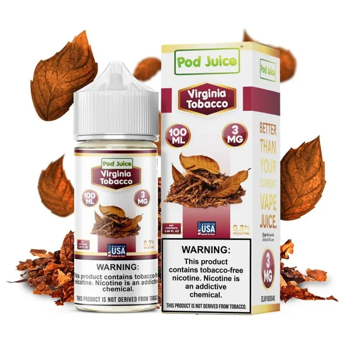 Virginia Tobacco – Pod Juice Series | 100mL
