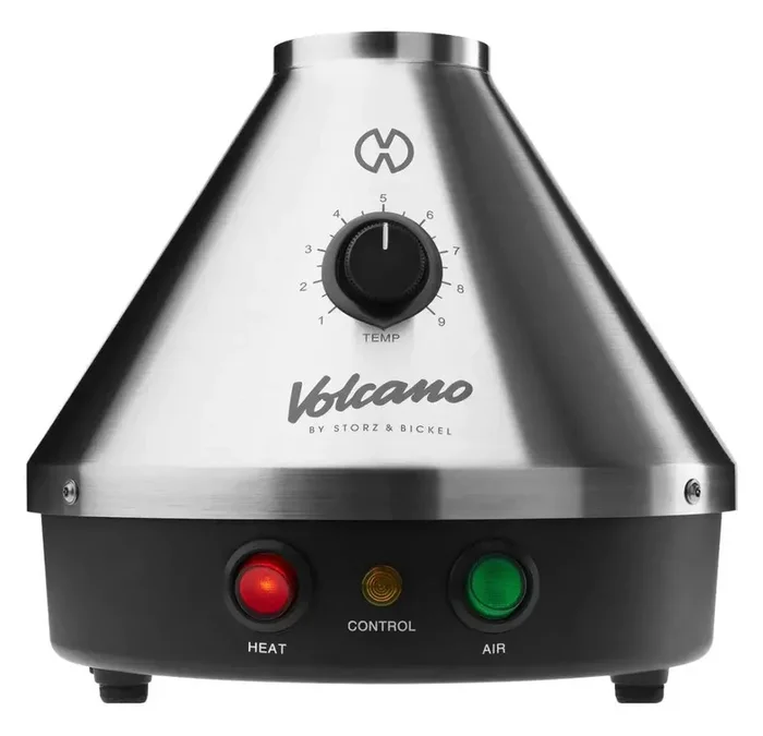 Volcano Classic Desktop Dry Herb Vaporizer Silver Version
