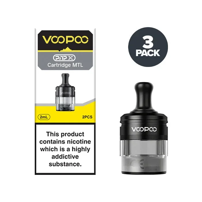 VooPoo PnP X MTL Replacement Pod Cartridges