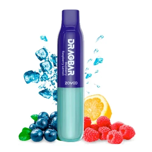 Voopoo Zovoo Dragbar 600s Blueberry Raspberry Lemon disposable pod