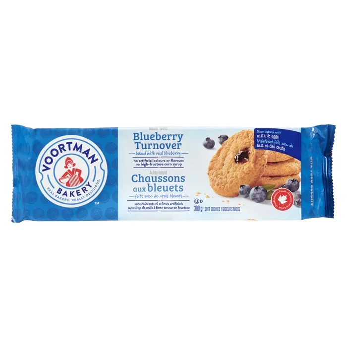 Voortman Bakery Blueberry Turnover Soft Cookies – 300g