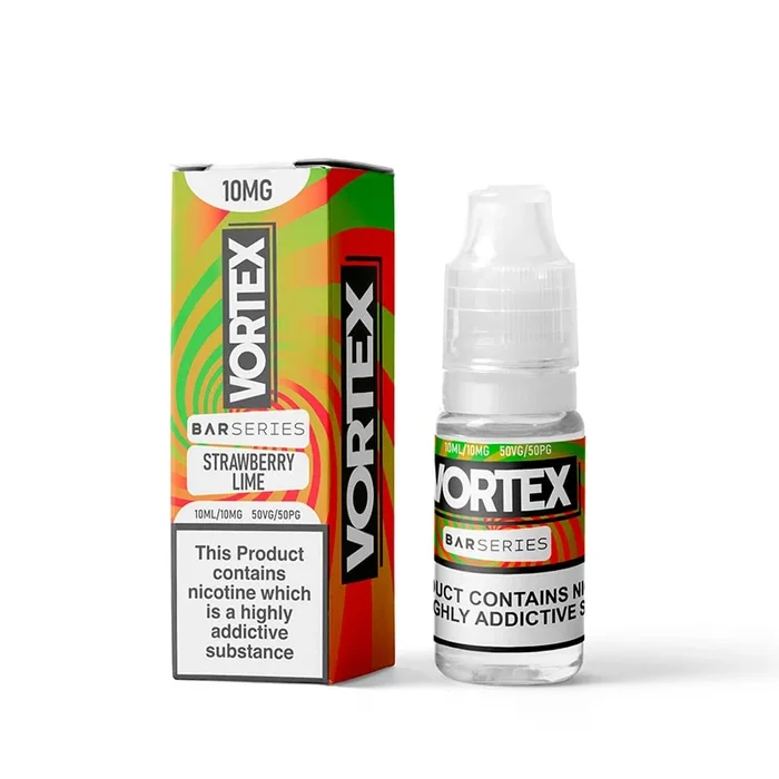 Vortex Strawberry Lime 10ml Nic Salt E-Liquid
