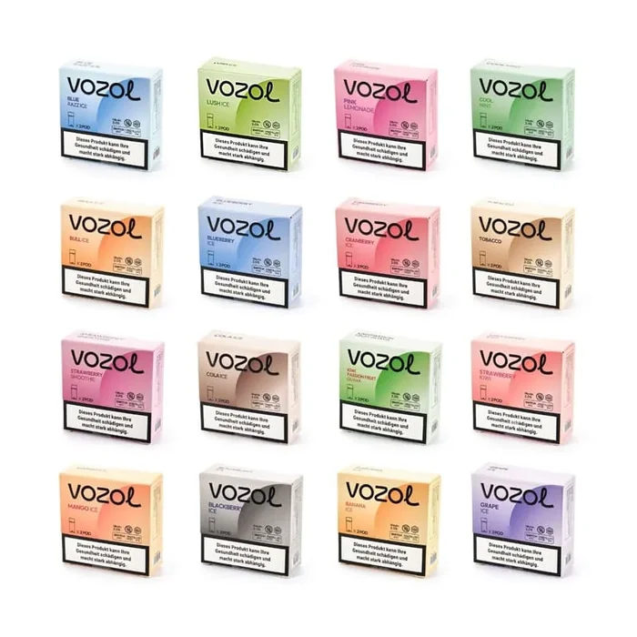 VOZOL Switch 600 – Confezione da 2 Pods 2ml