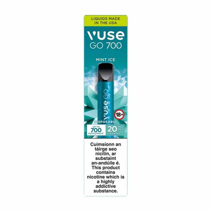 Vuse Go 700 Disposable Vape – Mint Ice