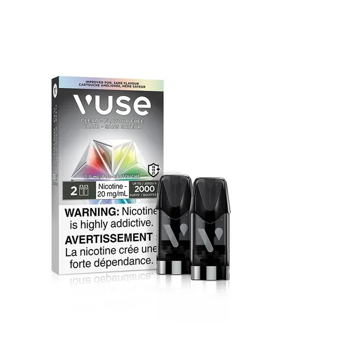 VUSE Pods – Clear (2pk) (ON)