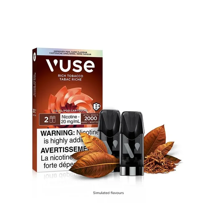 VUSE Pods – Rich Tobacco (2pk) (ON)